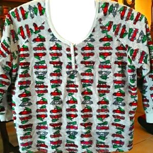 HP🏆 Muk Luks Christmas‎ 3XL Top